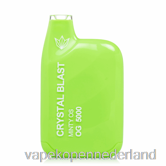 Vape Nederland Crystal Blast Og5000 Wegwerp Mint O's